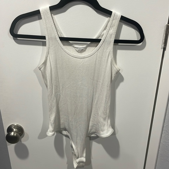 Clyque Paige Bodysuit, White - Picture 1 of 3